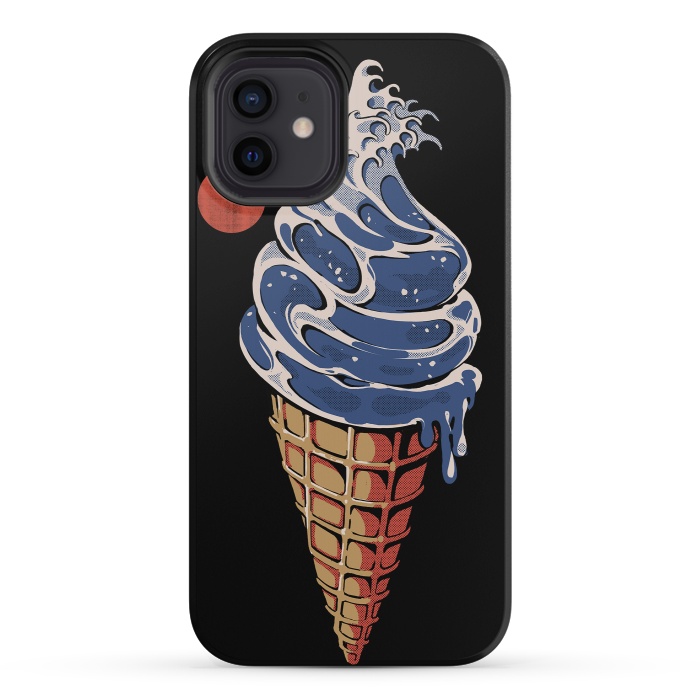 iPhone 12 mini StrongFit Great Ice cream by Ilustrata