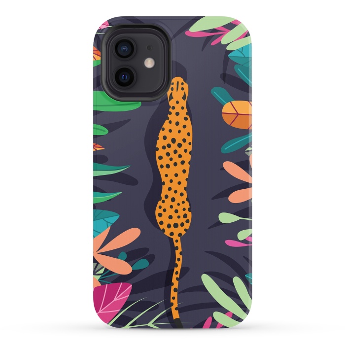 iPhone 12 StrongFit Cheetah walking in the wild by Jelena Obradovic