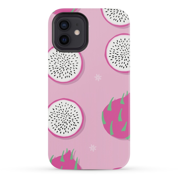 iPhone 12 mini StrongFit Dragon fruit 01 by Jelena Obradovic