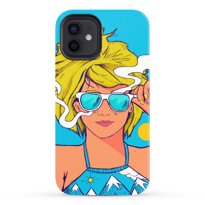 iPhone 12 StrongFit The summer girl by Steve Wade (Swade)