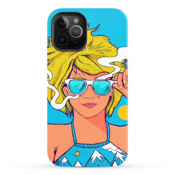 iPhone 12 Pro StrongFit The summer girl by Steve Wade (Swade)