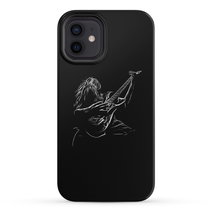 iPhone 12 mini StrongFit Guitarist  by Winston