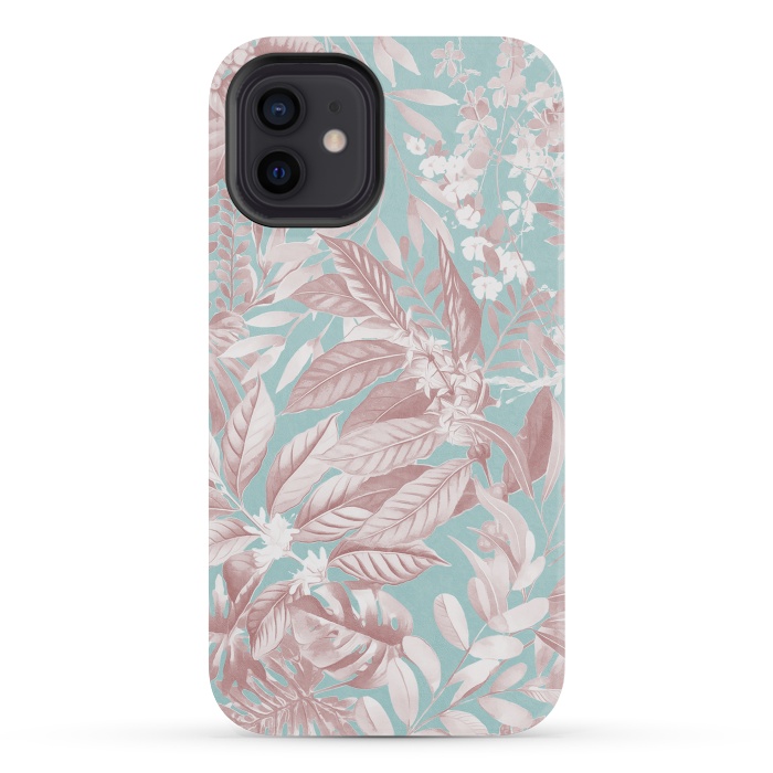iPhone 12 mini StrongFit Tropical Foliage 13 by amini54