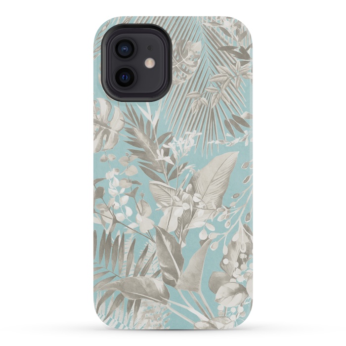 iPhone 12 mini StrongFit Tropical Foliage 14 by amini54