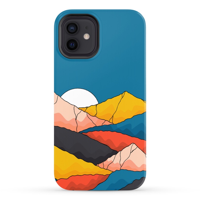 iPhone 12 StrongFit The mountainous range by Steve Wade (Swade)