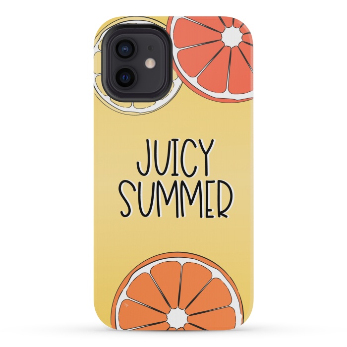 iPhone 12 mini StrongFit Juicy Summer by Martina