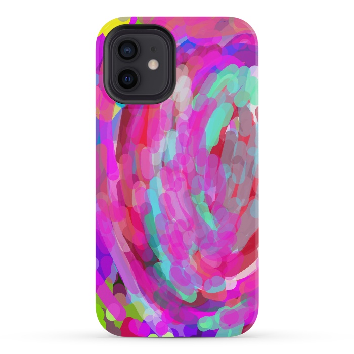 iPhone 12 mini StrongFit Colorful love by Josie