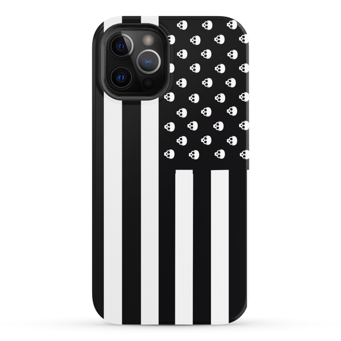 iPhone 12 Pro StrongFit United Deaths of America by Gringoface Designs