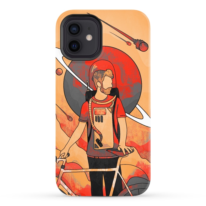 iPhone 12 StrongFit A traveller of Mars by Steve Wade (Swade)