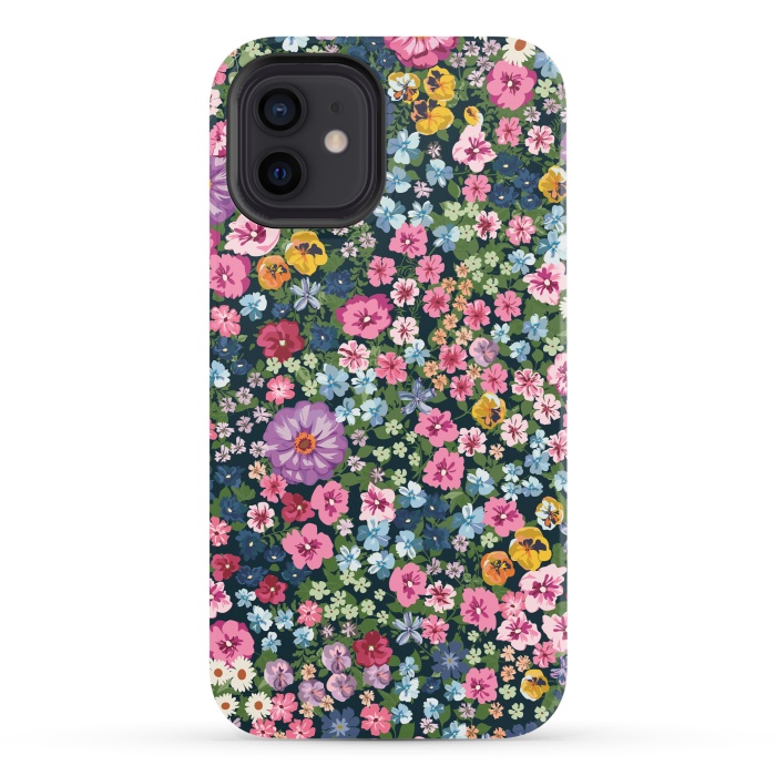 iPhone 12 StrongFit Beatiful and Cute Flowers in Different Colors XI by ArtsCase