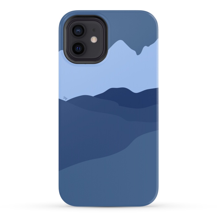 iPhone 12 StrongFit Blue Mountains by Martina