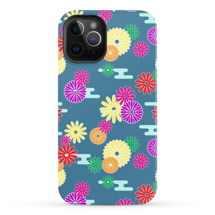 iPhone 12 Pro StrongFit Flower Objects by ArtsCase