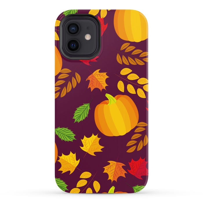iPhone 12 StrongFit Happy Thanksgiving Celebrate by ArtsCase