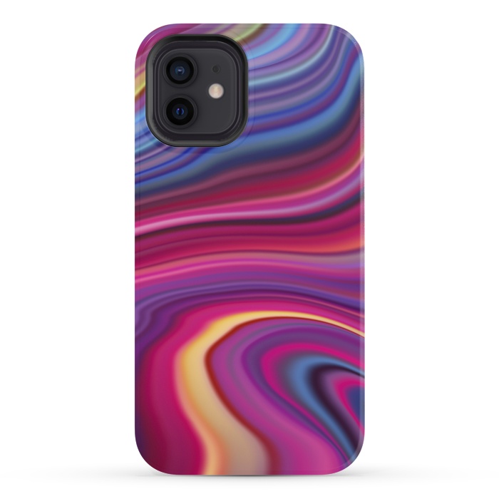 iPhone 12 StrongFit Liquid Marble Marble - Effect by ArtsCase
