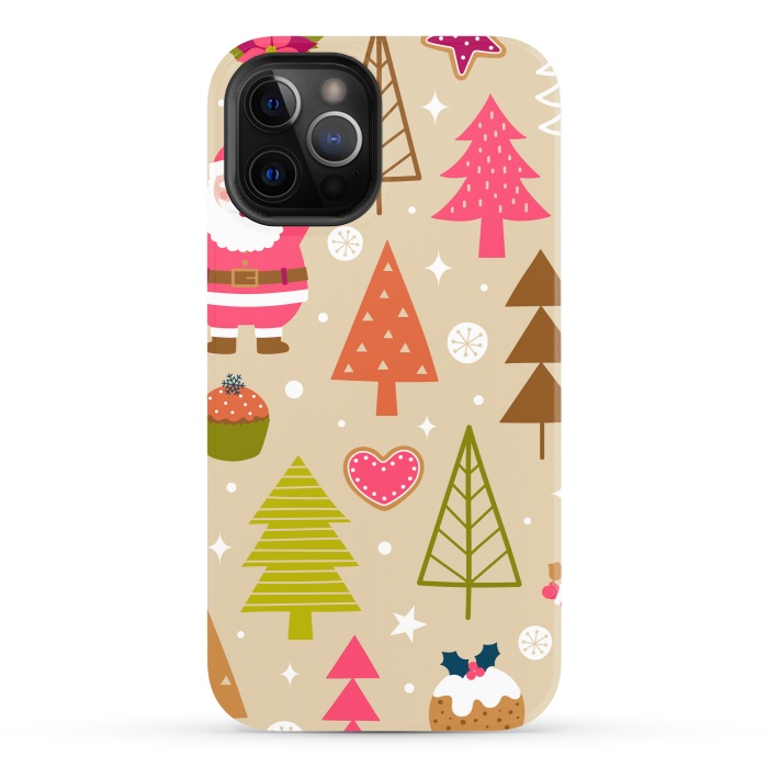 iPhone 12 Pro StrongFit Cute Santa Claus by ArtsCase