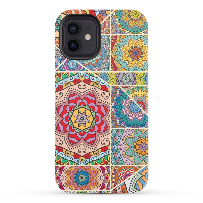 iPhone 12 StrongFit Vintage Decorative Elements III by ArtsCase