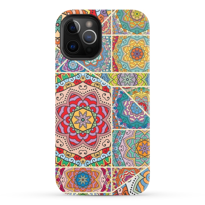 iPhone 12 Pro StrongFit Vintage Decorative Elements III by ArtsCase