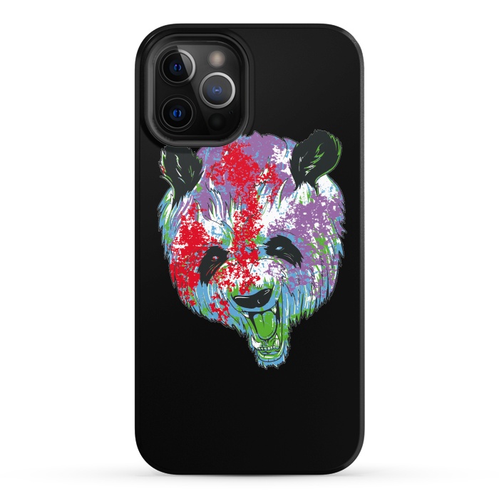 iPhone 12 Pro StrongFit Angry Panda  by Winston