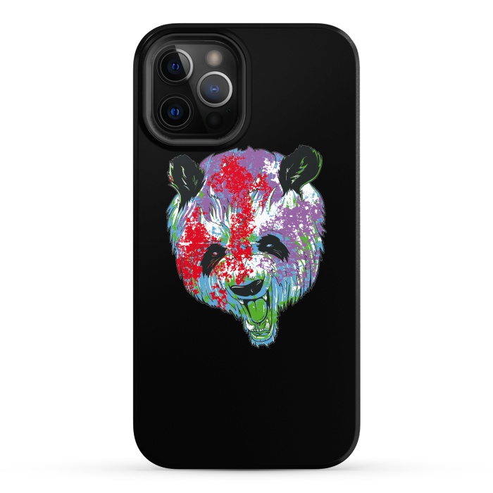 iPhone 12 Pro Max StrongFit Angry Panda  by Winston