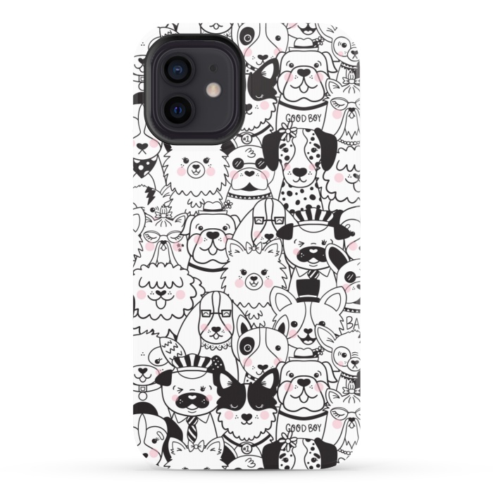 iPhone 12 StrongFit Puppy Party by Noonday Design