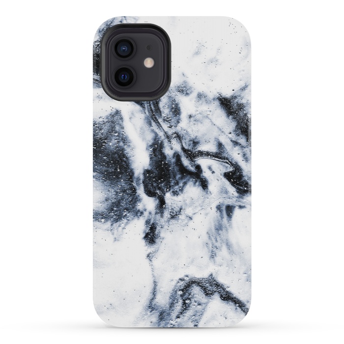 iPhone 12 mini StrongFit Navy Rugged Blast by Ashley Camille