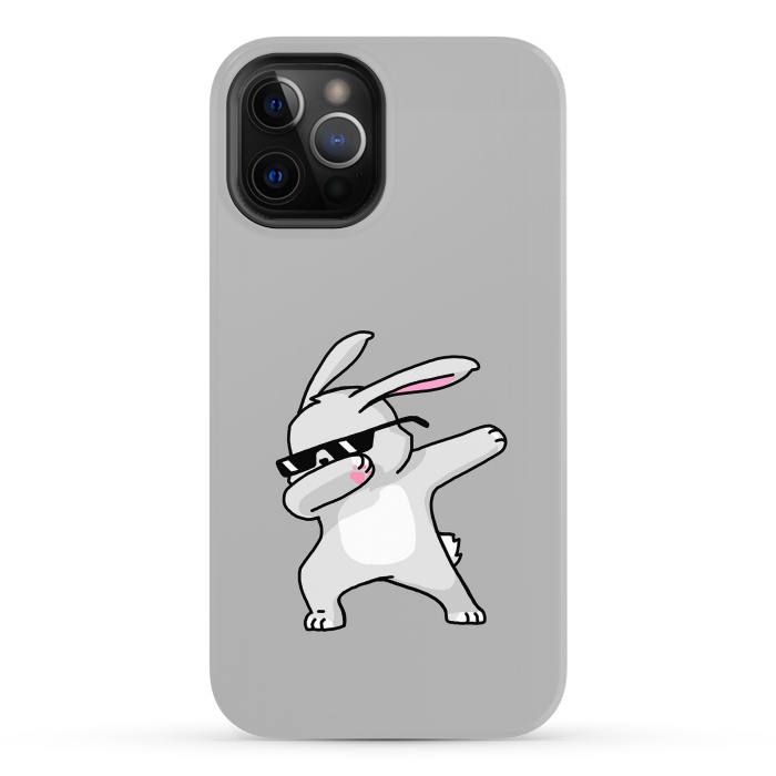 iPhone 12 Pro Max StrongFit Dabbing Easter Bunny by Vó Maria