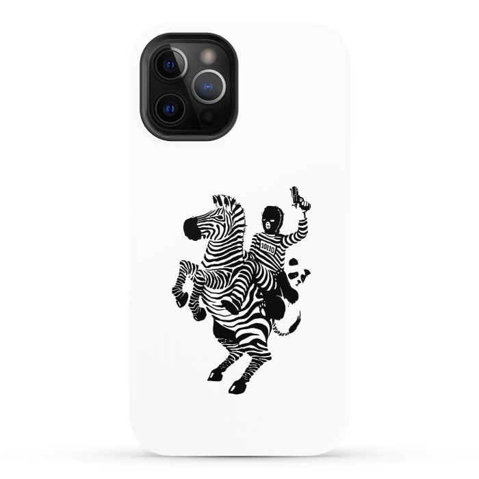 iPhone 12 Pro StrongFit Zebra Ladrão Panda 2 by Vó Maria