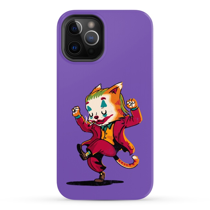iPhone 12 Pro Max StrongFit Joker Cat by Vó Maria