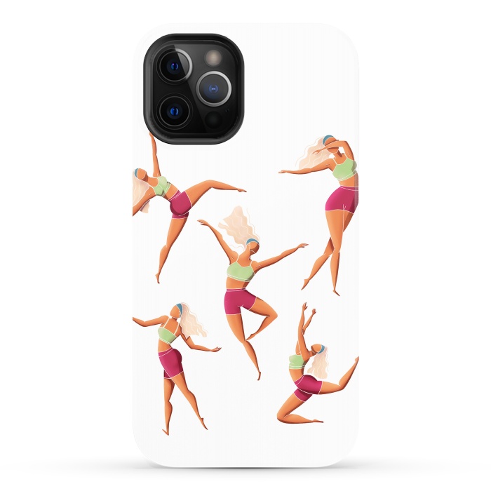 iPhone 12 Pro Max StrongFit Dance Girl 001 by Jelena Obradovic