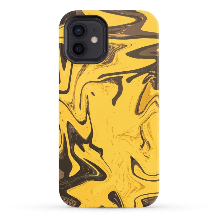 iPhone 12 StrongFit Yellowest Abstract by Creativeaxle