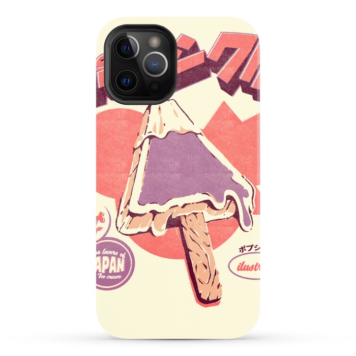 iPhone 12 Pro Max StrongFit Fuji Ice Pop by Ilustrata