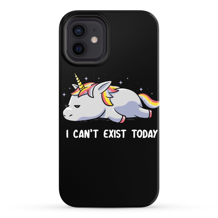iPhone 12 StrongFit I Can't Exist Today by eduely