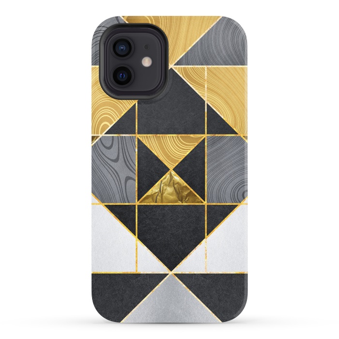 iPhone 12 StrongFit Geometric XXIV by Art Design Works