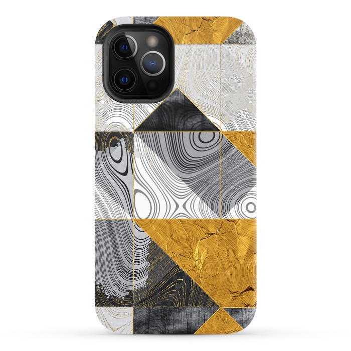 iPhone 12 Pro StrongFit Geometric XXIII by Art Design Works