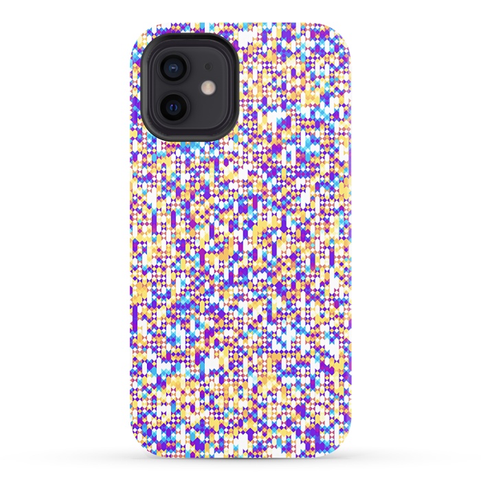 iPhone 12 StrongFit  Colorful Pattern II by Art Design Works