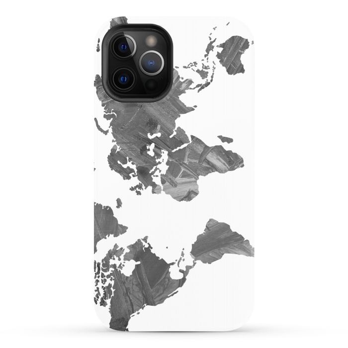 iPhone 12 Pro StrongFit MAP-B&W Freedom vibes worldwide by ''CVogiatzi.