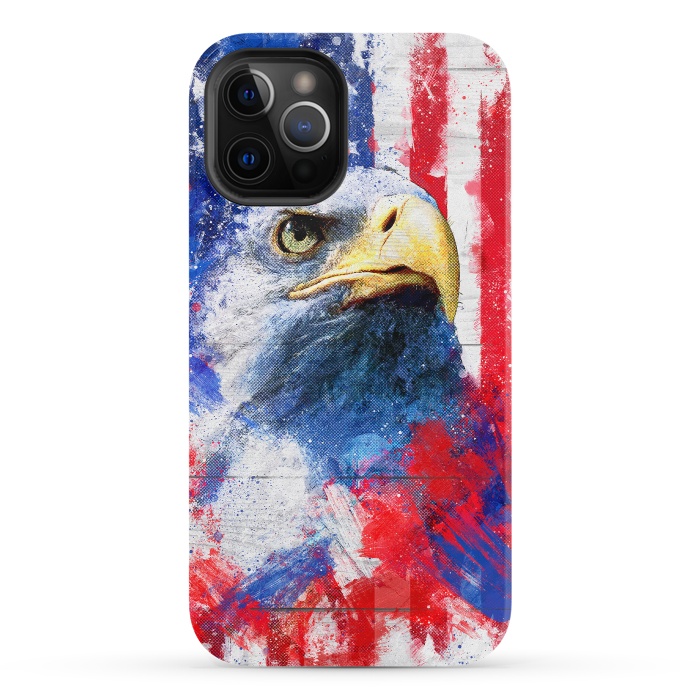 iPhone 12 Pro StrongFit Artistic XLIII - American Pride by Art Design Works