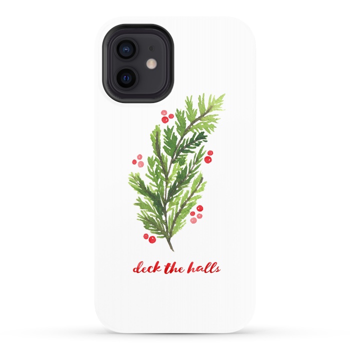 iPhone 12 StrongFit Deck the Halls by Noonday Design