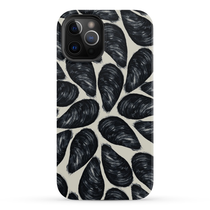 iPhone 12 Pro StrongFit Mussels by Raisa Loren