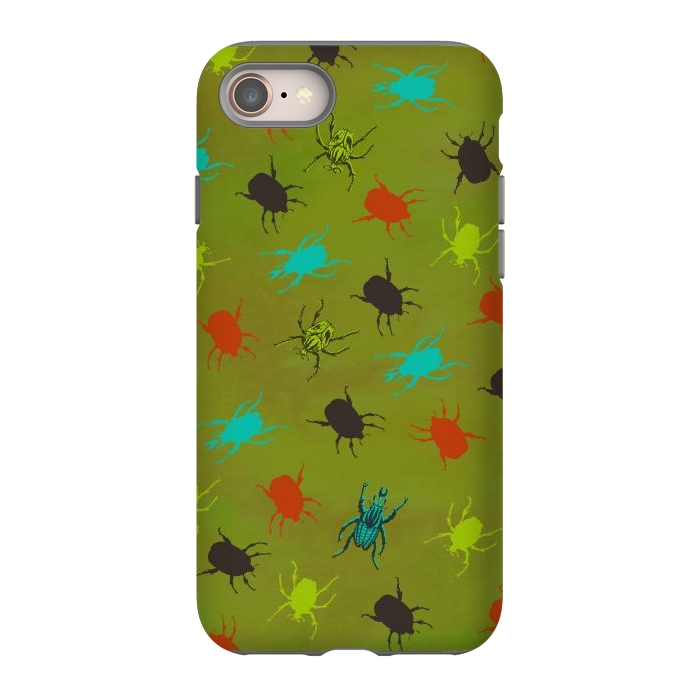 iPhone SE StrongFit Beetles & Bugs by Lotti Brown