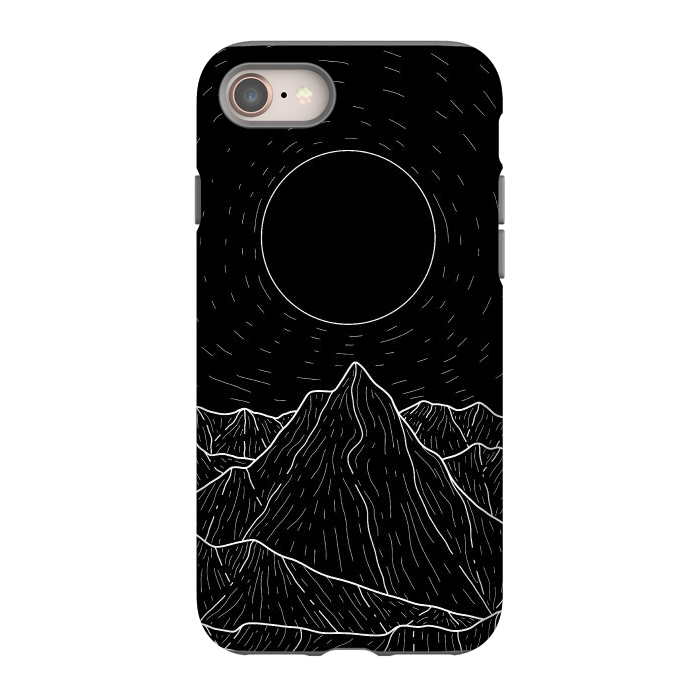 iPhone SE StrongFit A dark mountain view by Steve Wade (Swade)