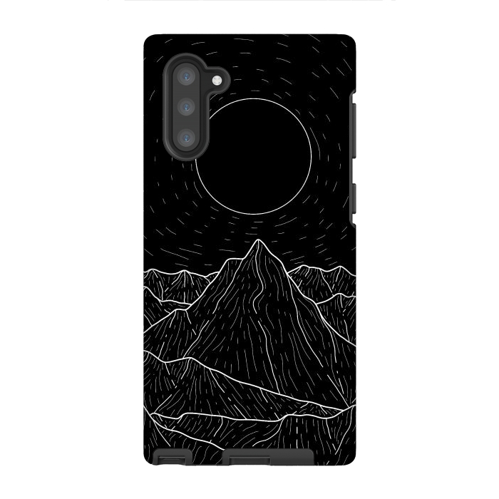 Galaxy Note 10 StrongFit A dark mountain view by Steve Wade (Swade)