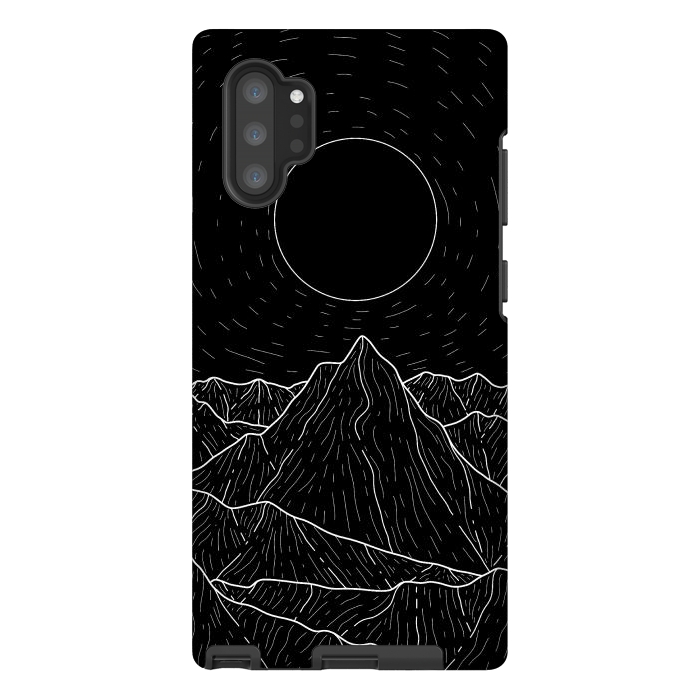 Galaxy Note 10 plus StrongFit A dark mountain view by Steve Wade (Swade)