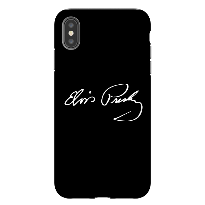 iPhone Xs Max StrongFit Elvis Presley signature  by Winston