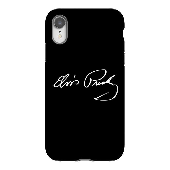 iPhone Xr StrongFit Elvis Presley signature  by Winston