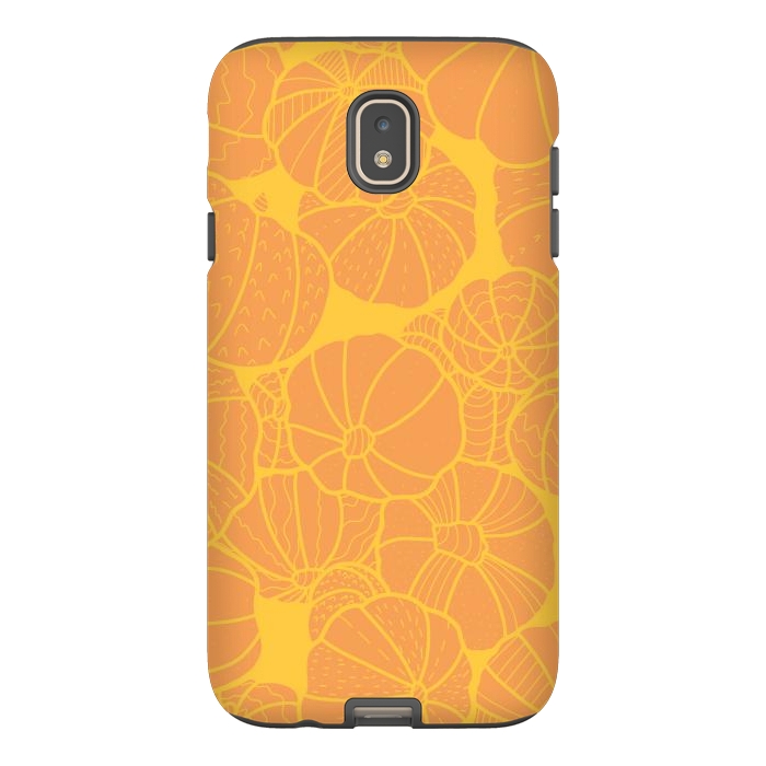 Galaxy J7 StrongFit Yellow pumpkins by Steve Wade (Swade)