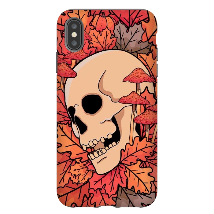 iPhone Xs Max StrongFit The skull of autumn by Steve Wade (Swade)