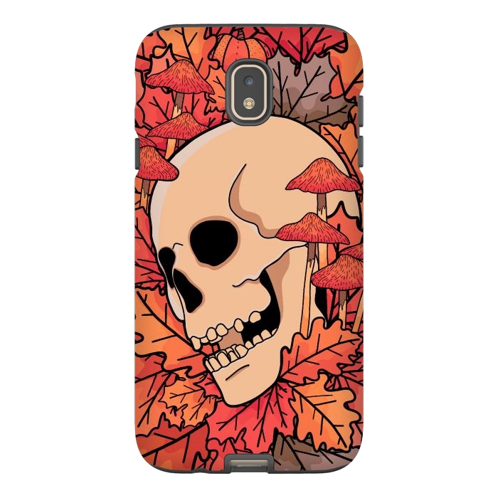 Galaxy J7 StrongFit The skull of autumn by Steve Wade (Swade)