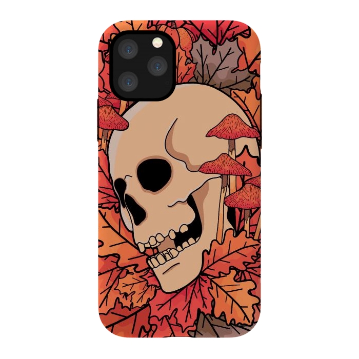 iPhone 11 Pro StrongFit The skull of autumn by Steve Wade (Swade)