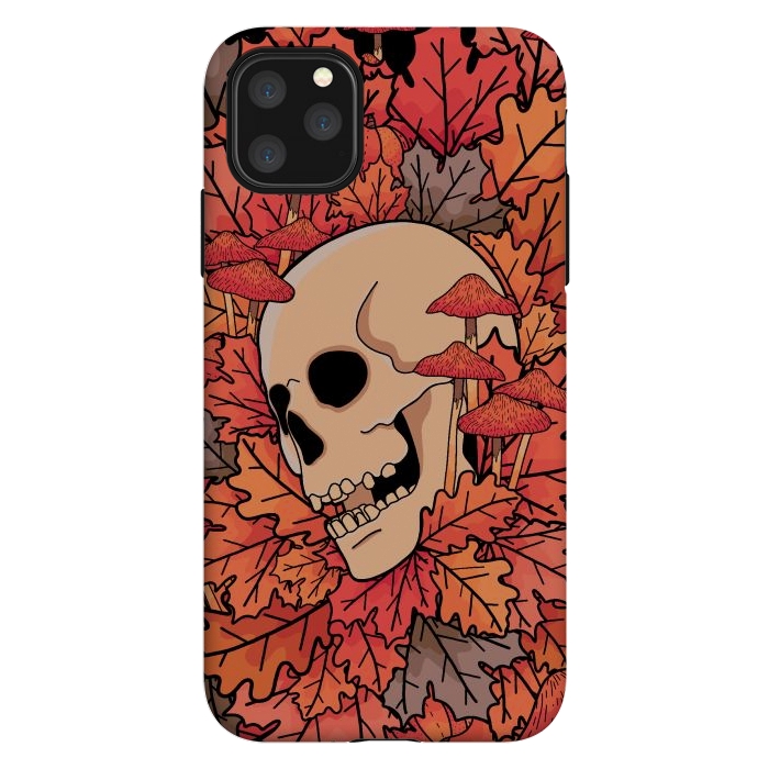 iPhone 11 Pro Max StrongFit The skull of autumn by Steve Wade (Swade)